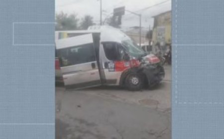 Acidente entre ônibus e van deixa dois mortos em Santa Cruz, Zona Oeste do Rio